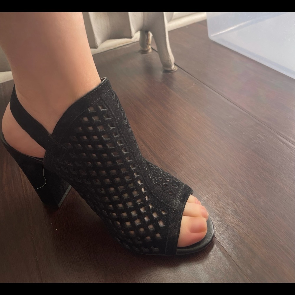 14th & Union chunky heel sandals sz 6 1/2
